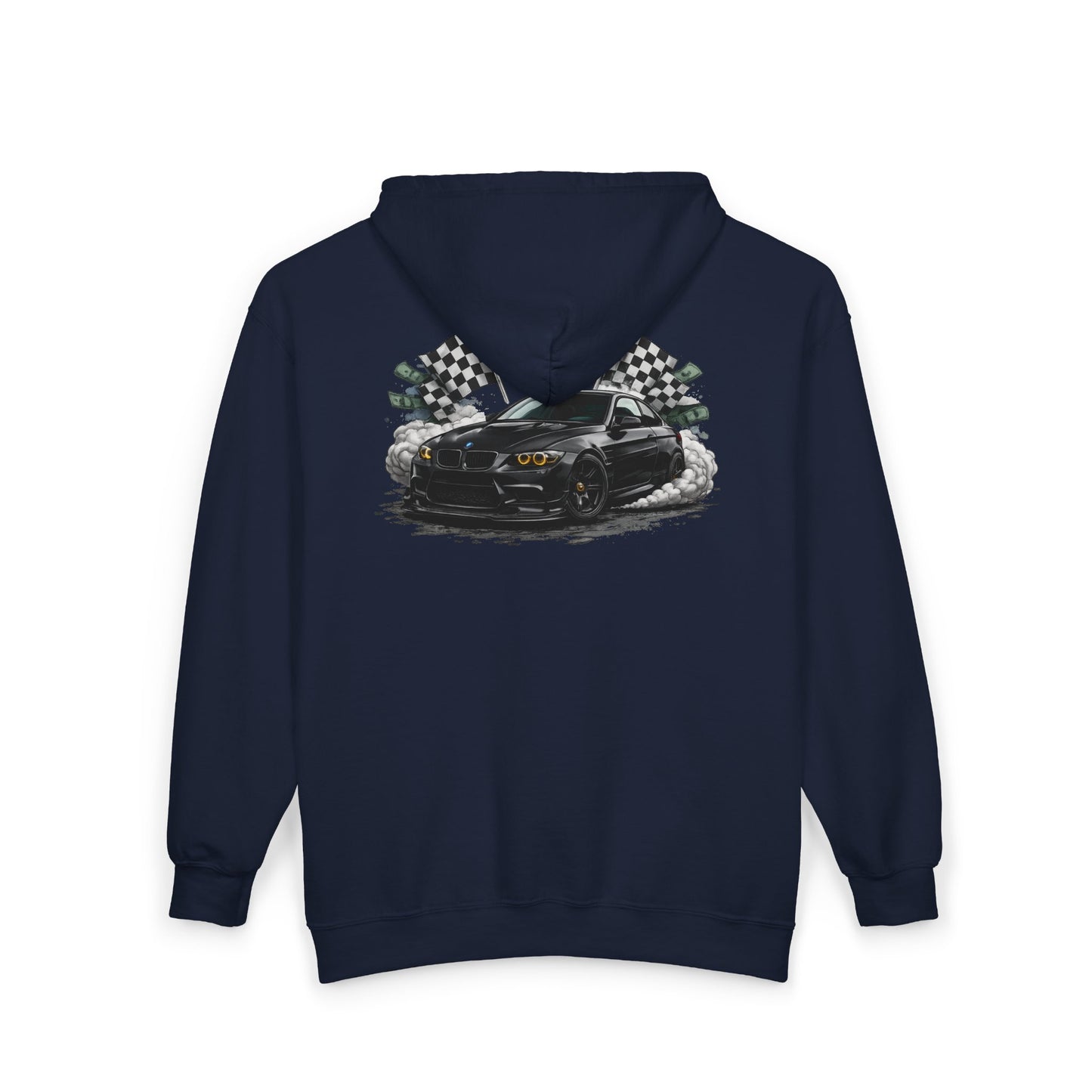 Racing Mustang Zip Hoodie – '1 of 1 Exclusive' Graphic Car Pullover