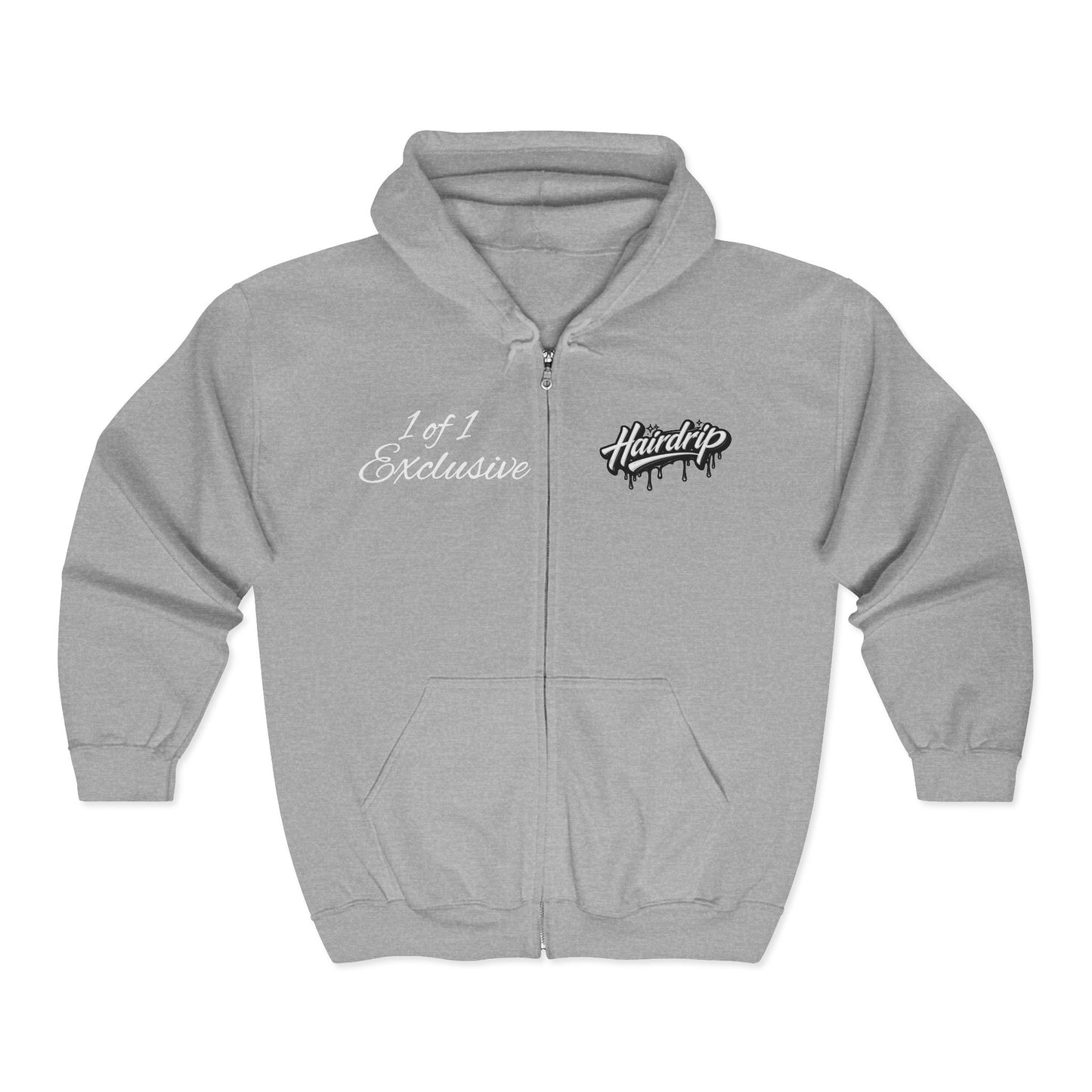 Racing Mustang Zip Hoodie – '1 of 1 Exclusive' Graphic Car Pullover
