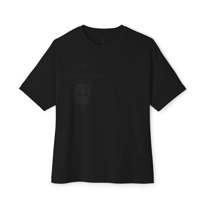 Exclusive DeLeon Graphic Tee — "1 of 1" Oversized Boxy Shirt