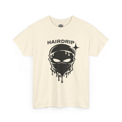 HairDrip Racing Tee — Drip Mask & Race Car Graphic T-Shirt