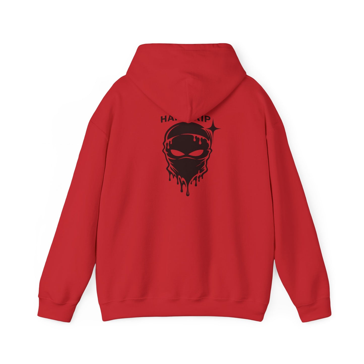 Racing Car Hoodie — Drip Mask Back Graphic Streetwear