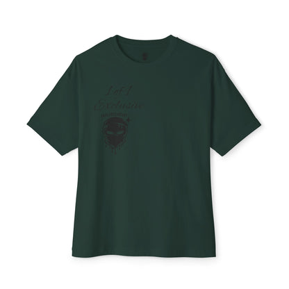 Exclusive DeLeon Graphic Tee — "1 of 1" Oversized Boxy Shirt