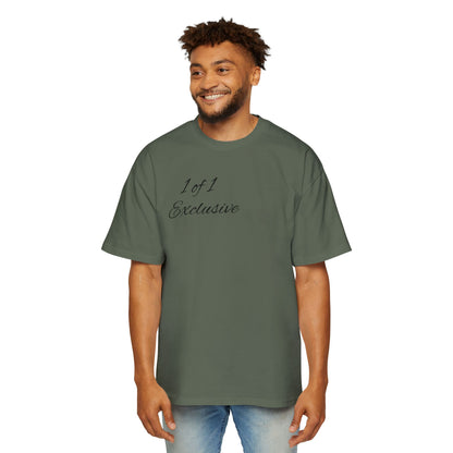 Oversized Tee — "1 of 1 Exclusive" Graphic T-Shirt (Hairdrip Drip Skull Back Print)