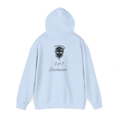 Exclusive "1 of 1" Hoodie — Minimal Script Design with Small Back Emblem