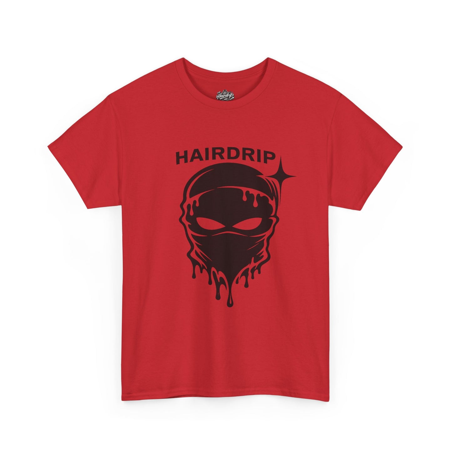 HairDrip Racing Tee — Drip Mask & Race Car Graphic T-Shirt
