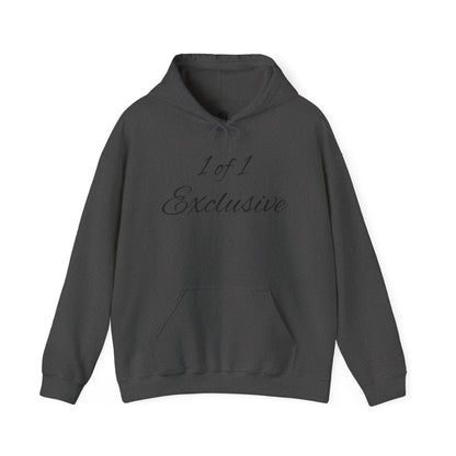 Exclusive "1 of 1" Hoodie — Minimal Script Design with Small Back Emblem