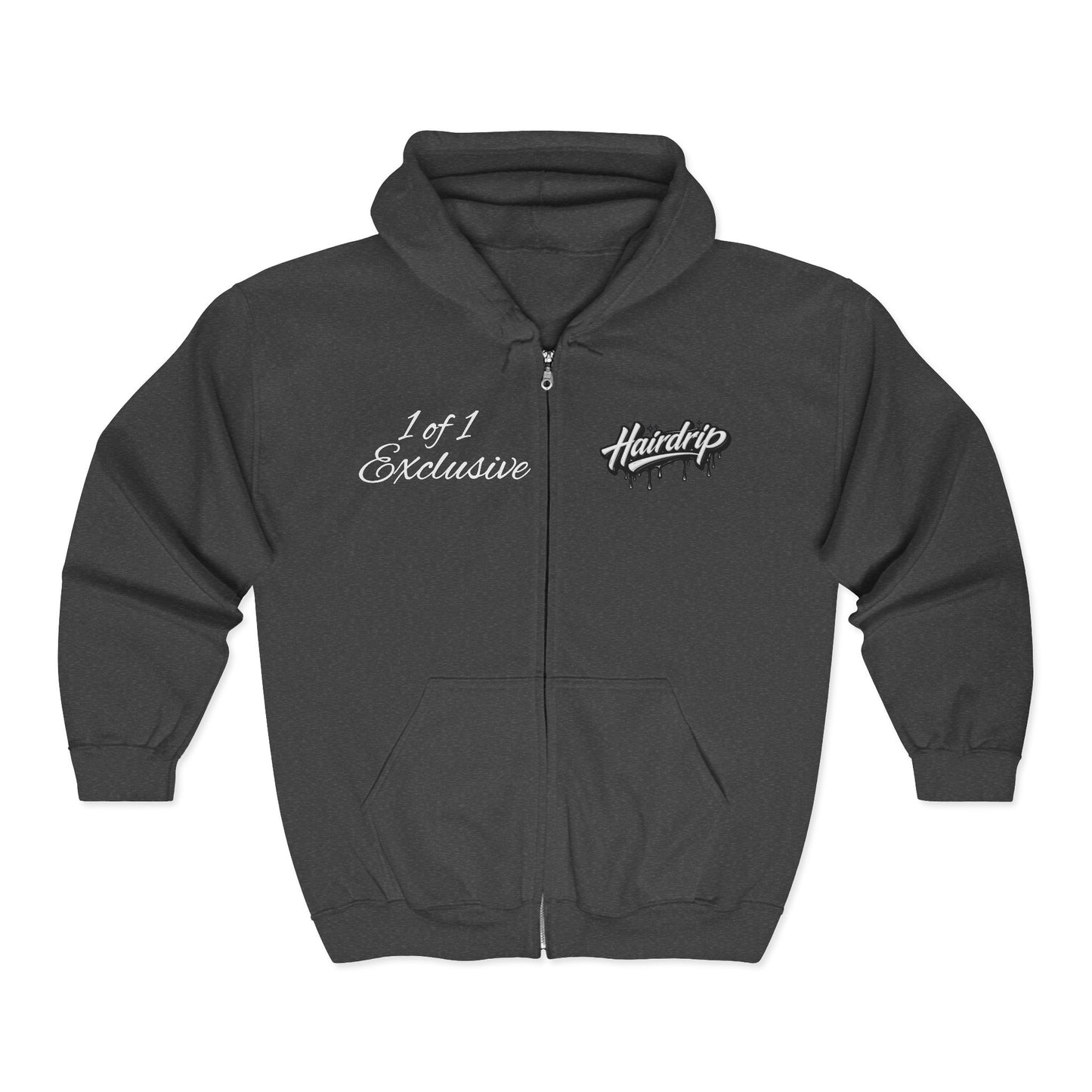 Racing Mustang Zip Hoodie – '1 of 1 Exclusive' Graphic Car Pullover