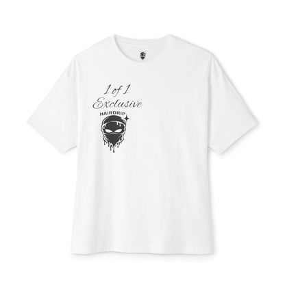 Exclusive DeLeon Graphic Tee — "1 of 1" Oversized Boxy Shirt