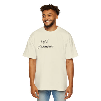 Oversized Tee — "1 of 1 Exclusive" Graphic T-Shirt (Hairdrip Drip Skull Back Print)