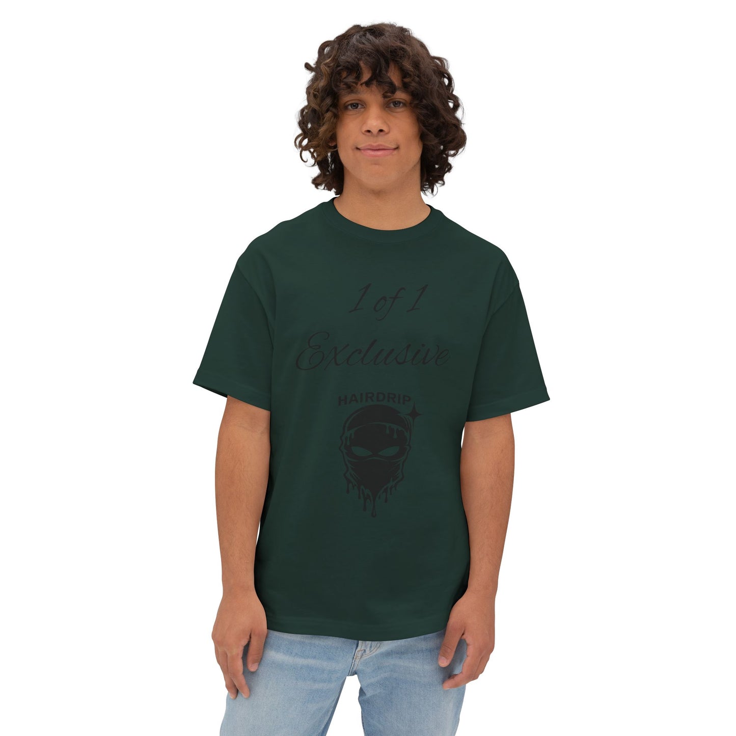 Exclusive "1 of 1" Graphic Tee – Hairdrip Skull Design