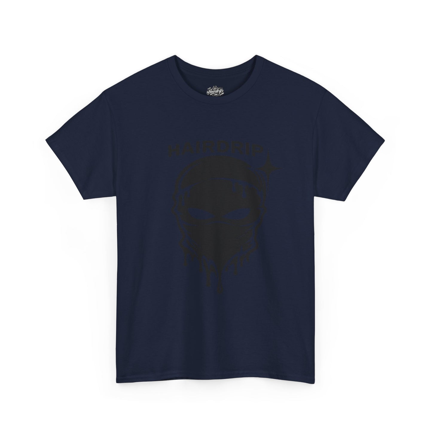 HairDrip Racing Tee — Drip Mask & Race Car Graphic T-Shirt