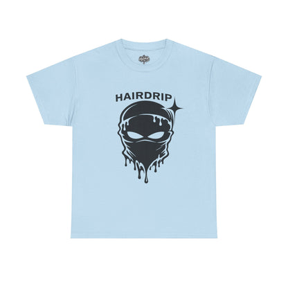 HairDrip Racing Tee — Drip Mask & Race Car Graphic T-Shirt