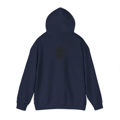 Exclusive "1 of 1" Hoodie — Minimal Script Design with Small Back Emblem