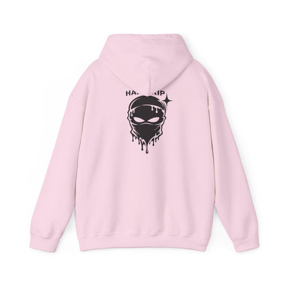 Racing Car Hoodie — Drip Mask Back Graphic Streetwear