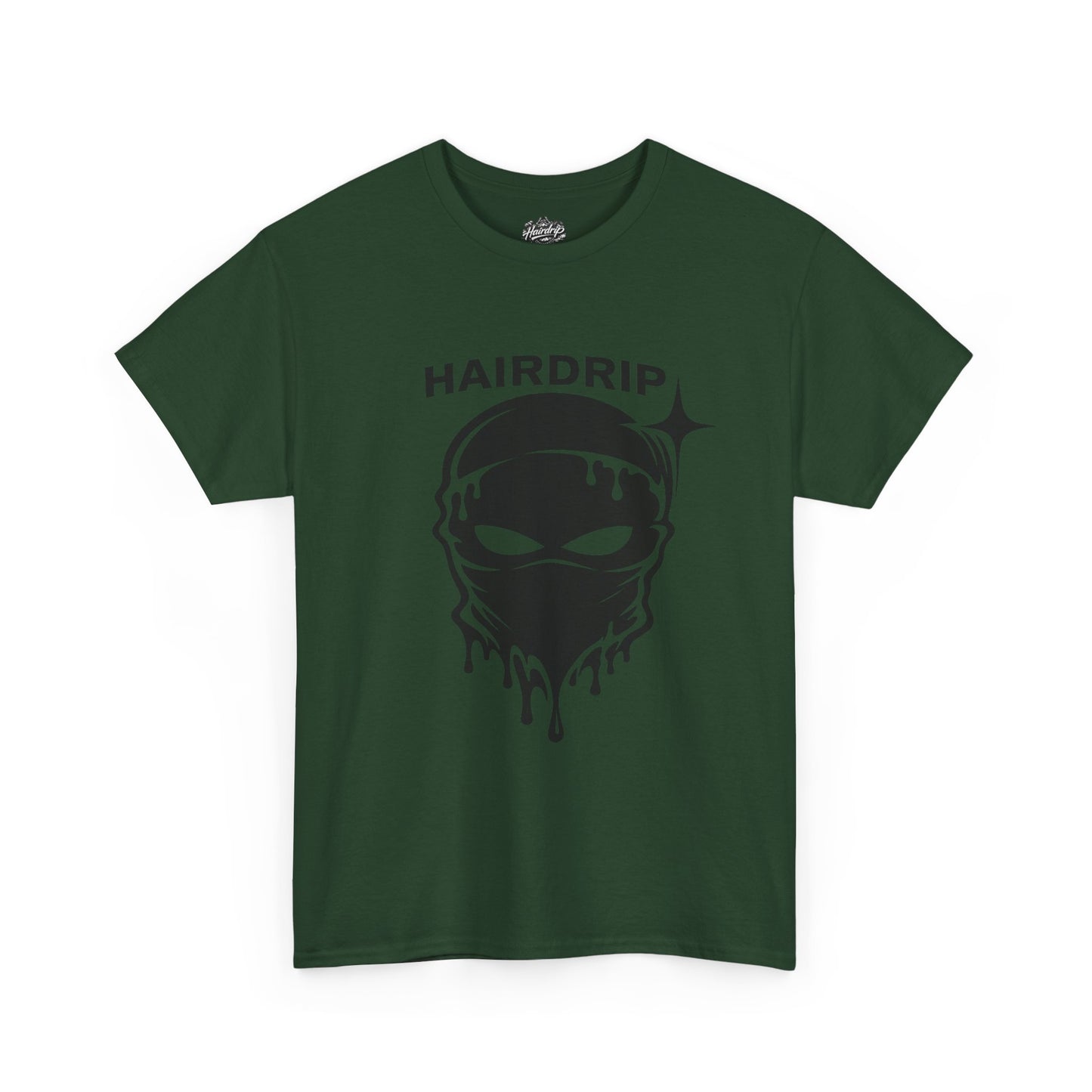 HairDrip Racing Tee — Drip Mask & Race Car Graphic T-Shirt