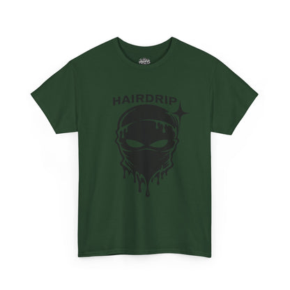 HairDrip Racing Tee — Drip Mask & Race Car Graphic T-Shirt