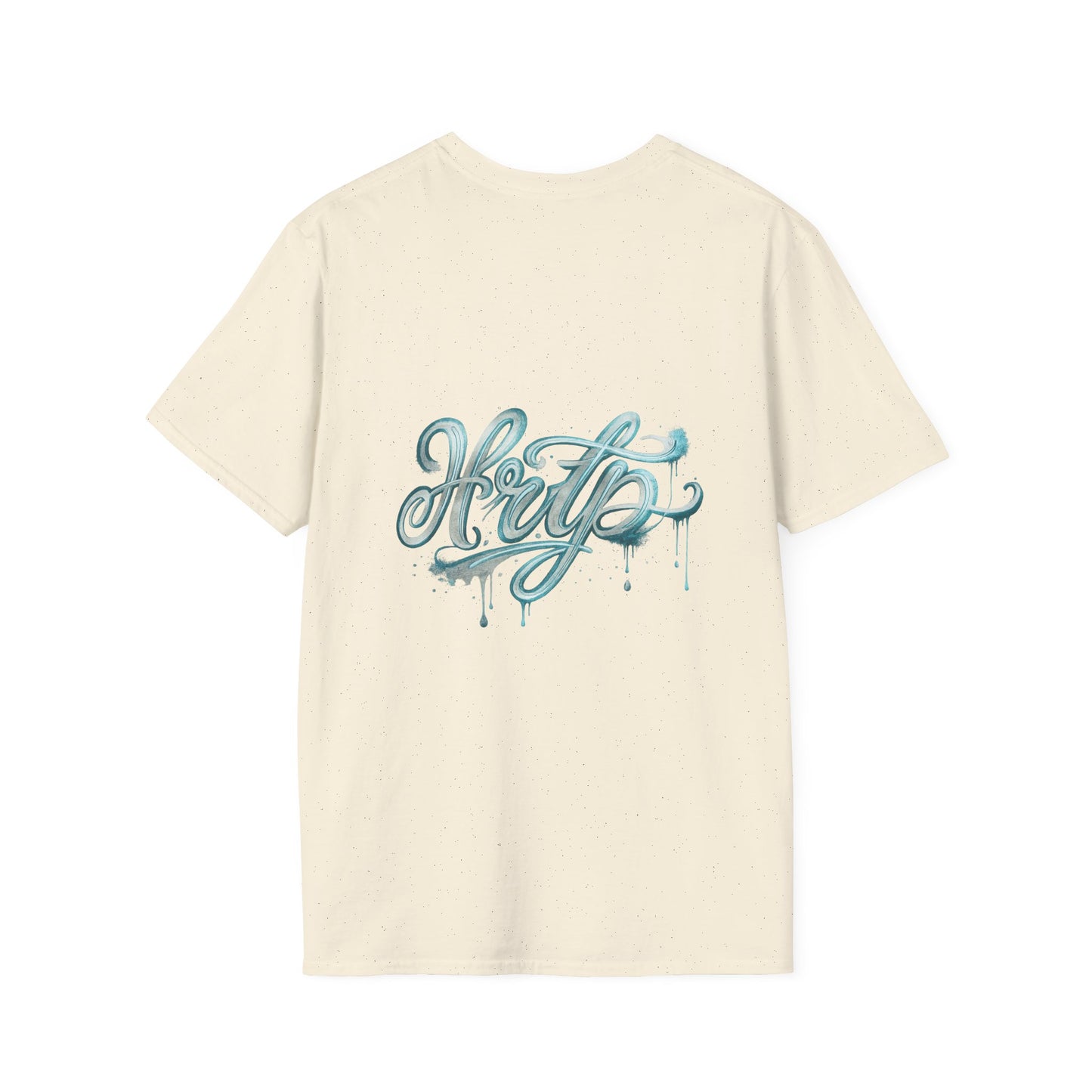 Graffiti Script 'Art' Tee — Drip Lettering Streetwear T-Shirt