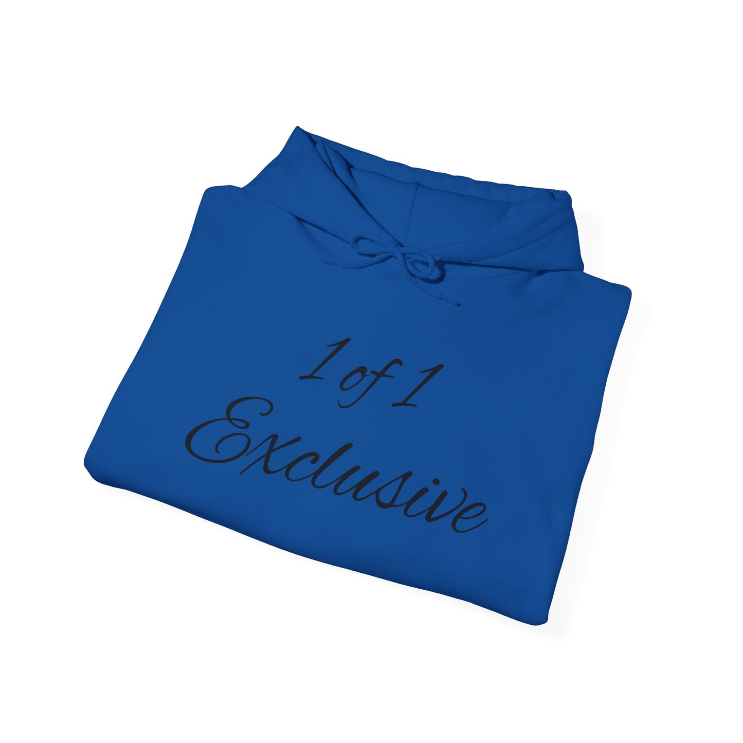 Exclusive "1 of 1" Hoodie — Minimal Script Design with Small Back Emblem
