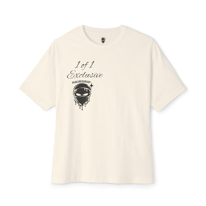 Exclusive DeLeon Graphic Tee — "1 of 1" Oversized Boxy Shirt