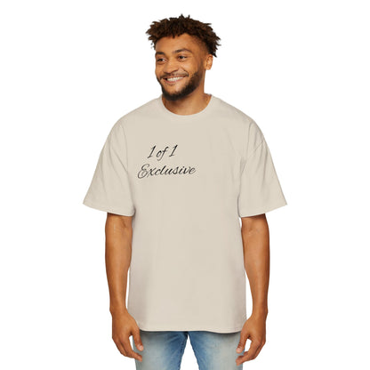 Oversized Tee — "1 of 1 Exclusive" Graphic T-Shirt (Hairdrip Drip Skull Back Print)