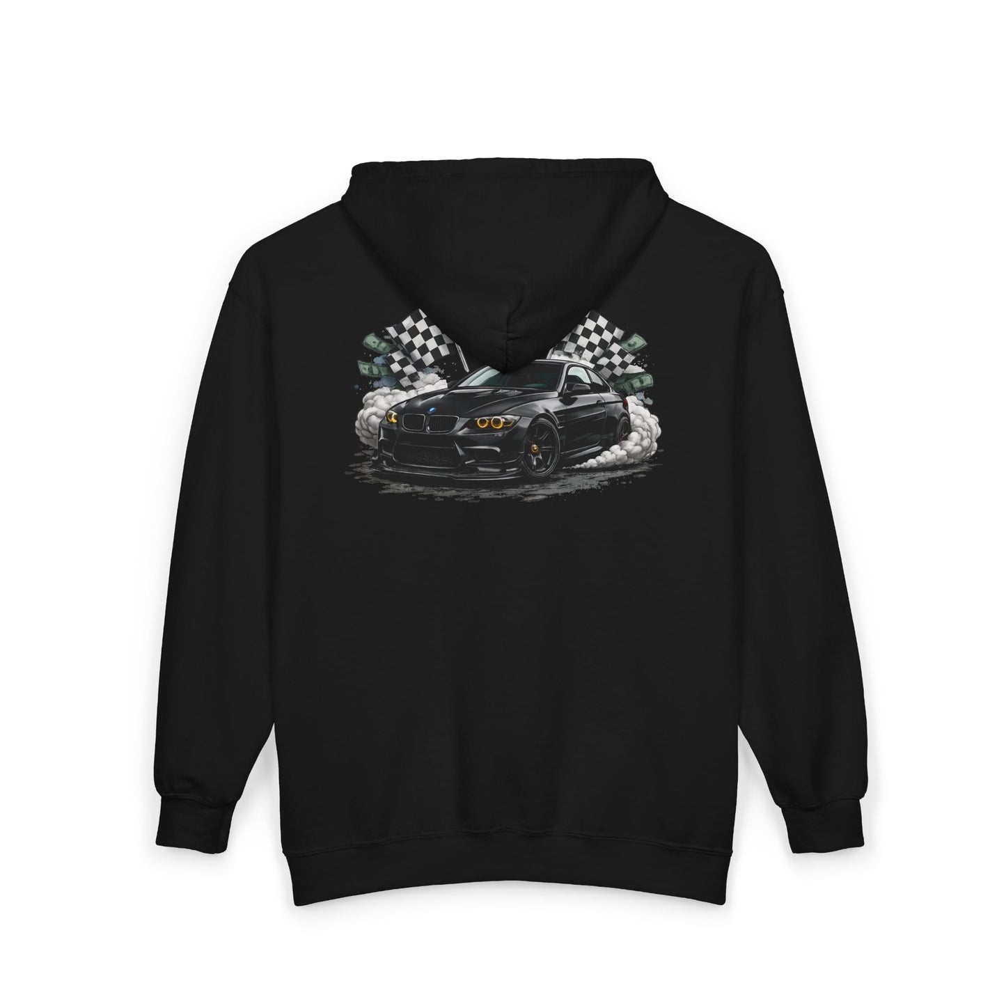 Racing Mustang Zip Hoodie – '1 of 1 Exclusive' Graphic Car Pullover