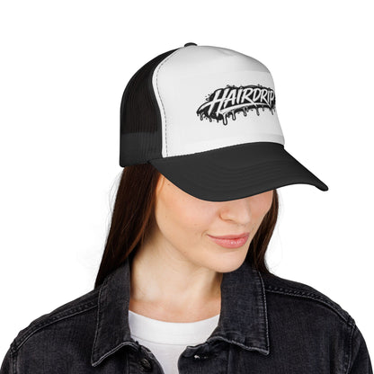Hairdrip Trucker Cap – Drip Logo Mesh Hat for Stylists & Streetwear