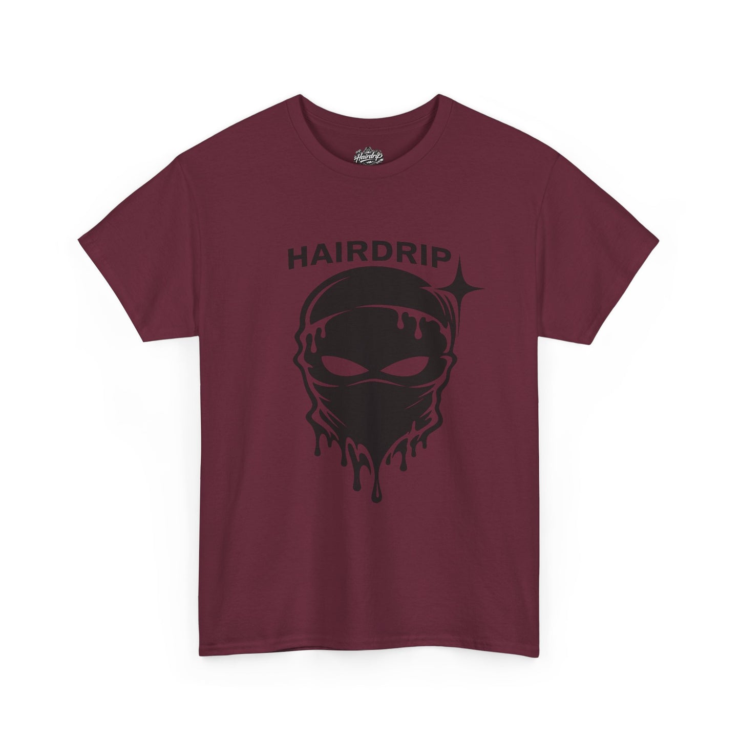 HairDrip Racing Tee — Drip Mask & Race Car Graphic T-Shirt