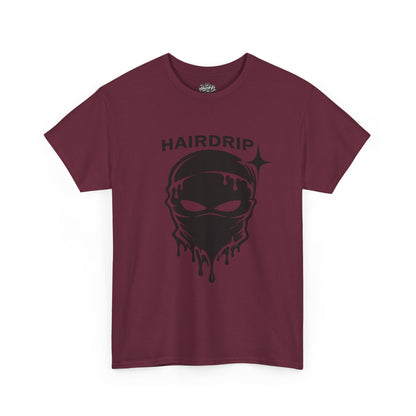 HairDrip Racing Tee — Drip Mask & Race Car Graphic T-Shirt