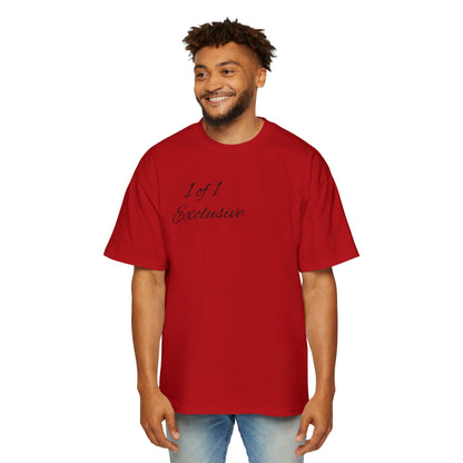 Oversized Tee — "1 of 1 Exclusive" Graphic T-Shirt (Hairdrip Drip Skull Back Print)