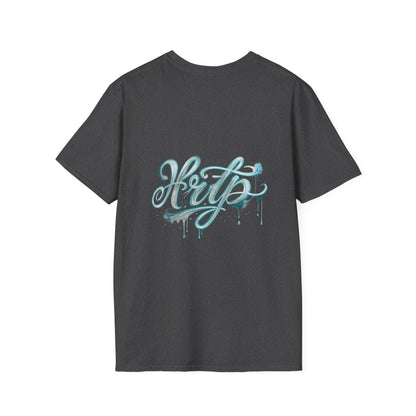 Graffiti Script 'Art' Tee — Drip Lettering Streetwear T-Shirt