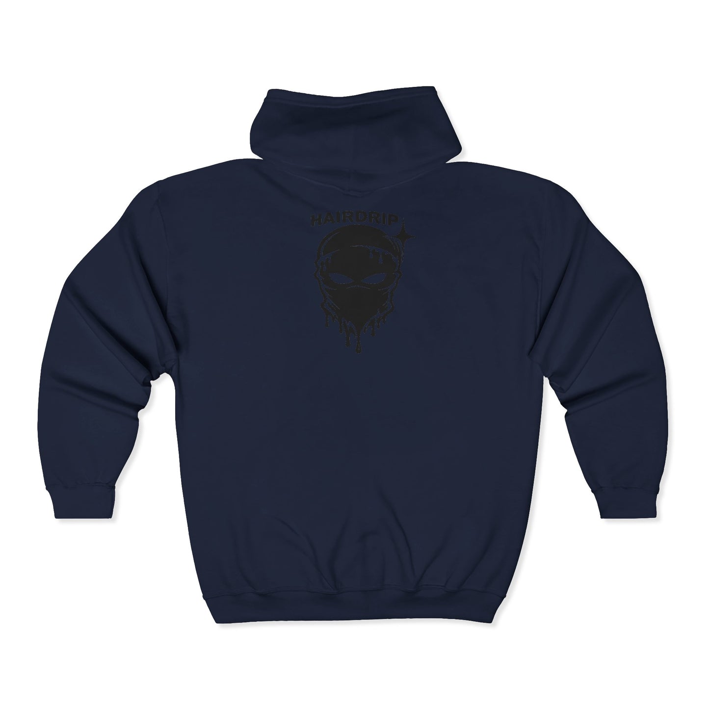 Hairdrip Logo Zip Hoodie – Barber Shop Barbering Crew Sweatshirt