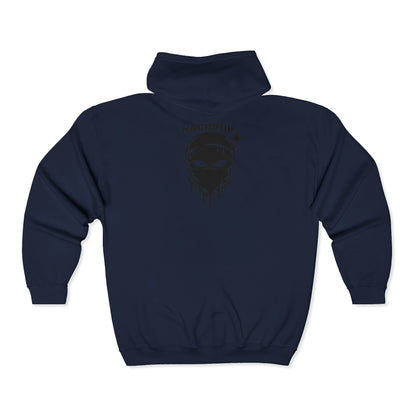 Hairdrip Logo Zip Hoodie – Barber Shop Barbering Crew Sweatshirt