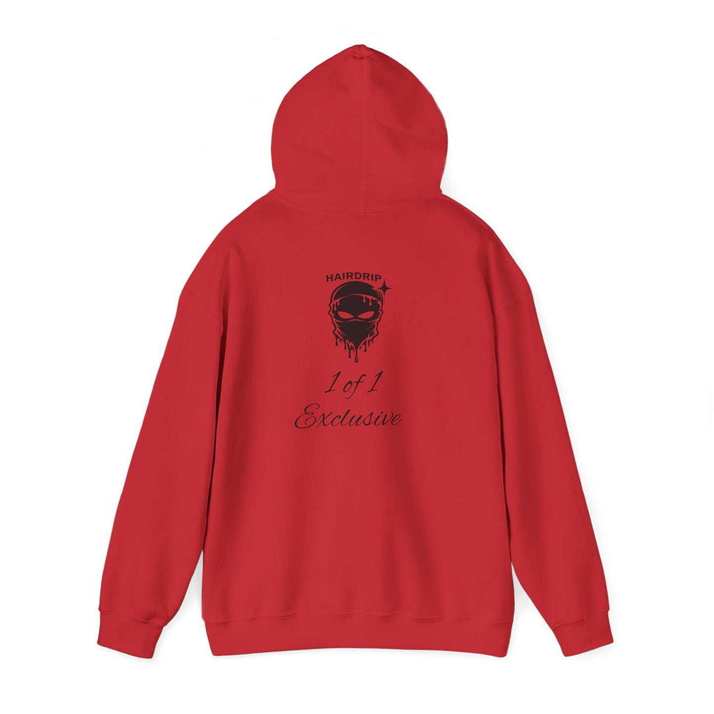 Exclusive "1 of 1" Hoodie — Minimal Script Design with Small Back Emblem