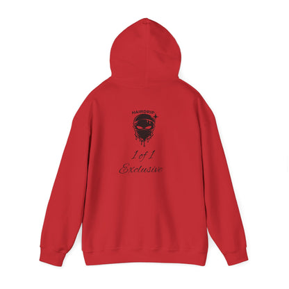 Exclusive "1 of 1" Hoodie — Minimal Script Design with Small Back Emblem