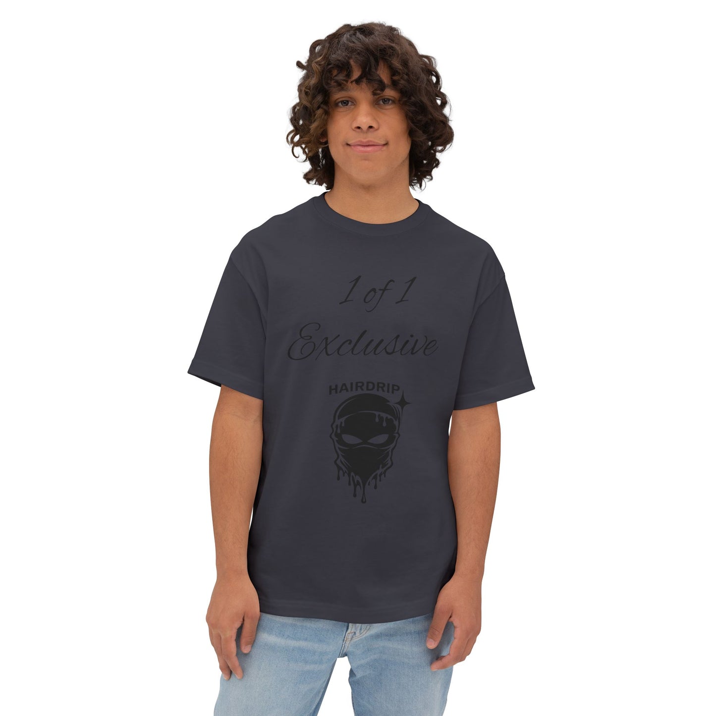 Exclusive "1 of 1" Graphic Tee – Hairdrip Skull Design