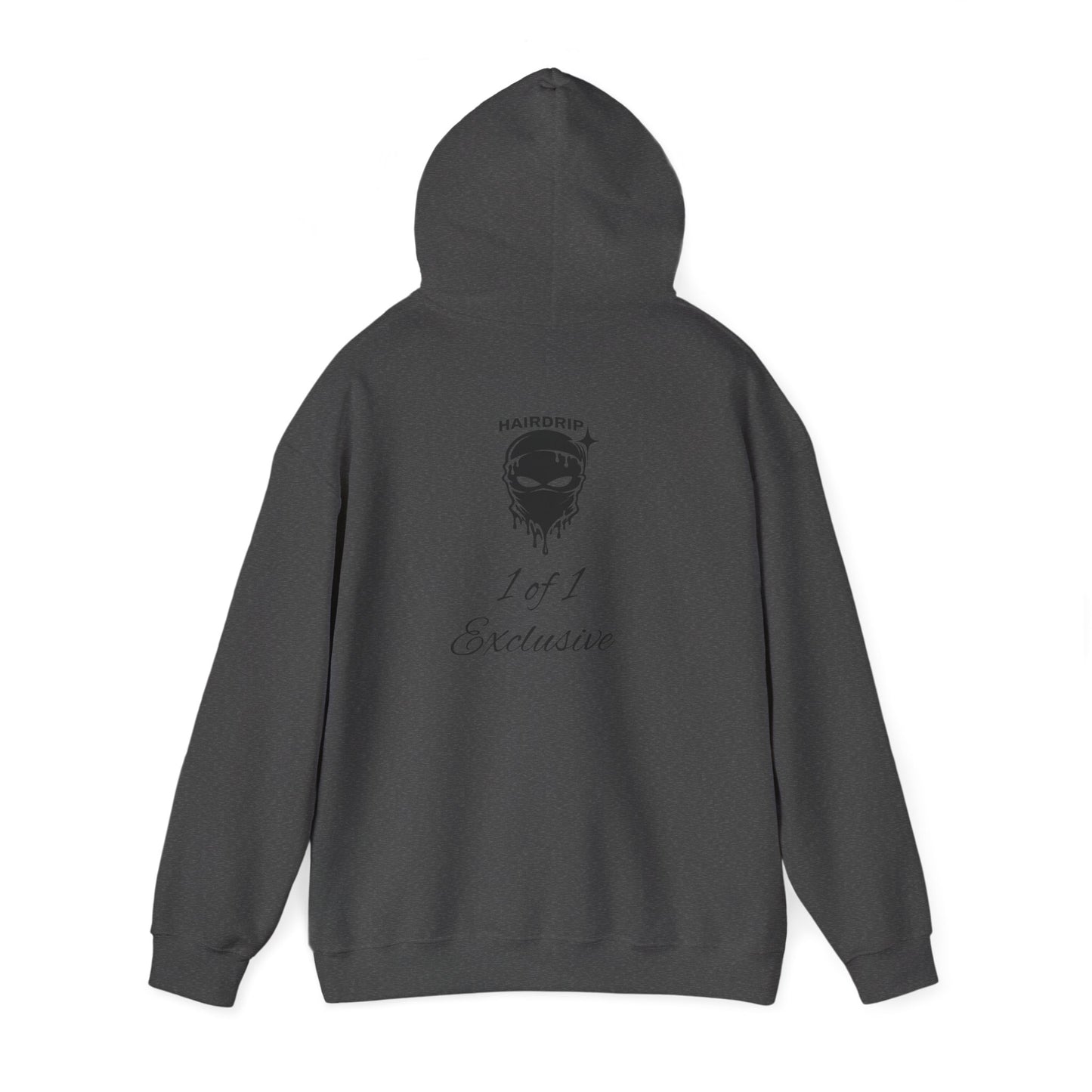 Exclusive "1 of 1" Hoodie — Minimal Script Design with Small Back Emblem
