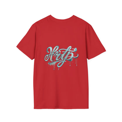 Graffiti Script 'Art' Tee — Drip Lettering Streetwear T-Shirt