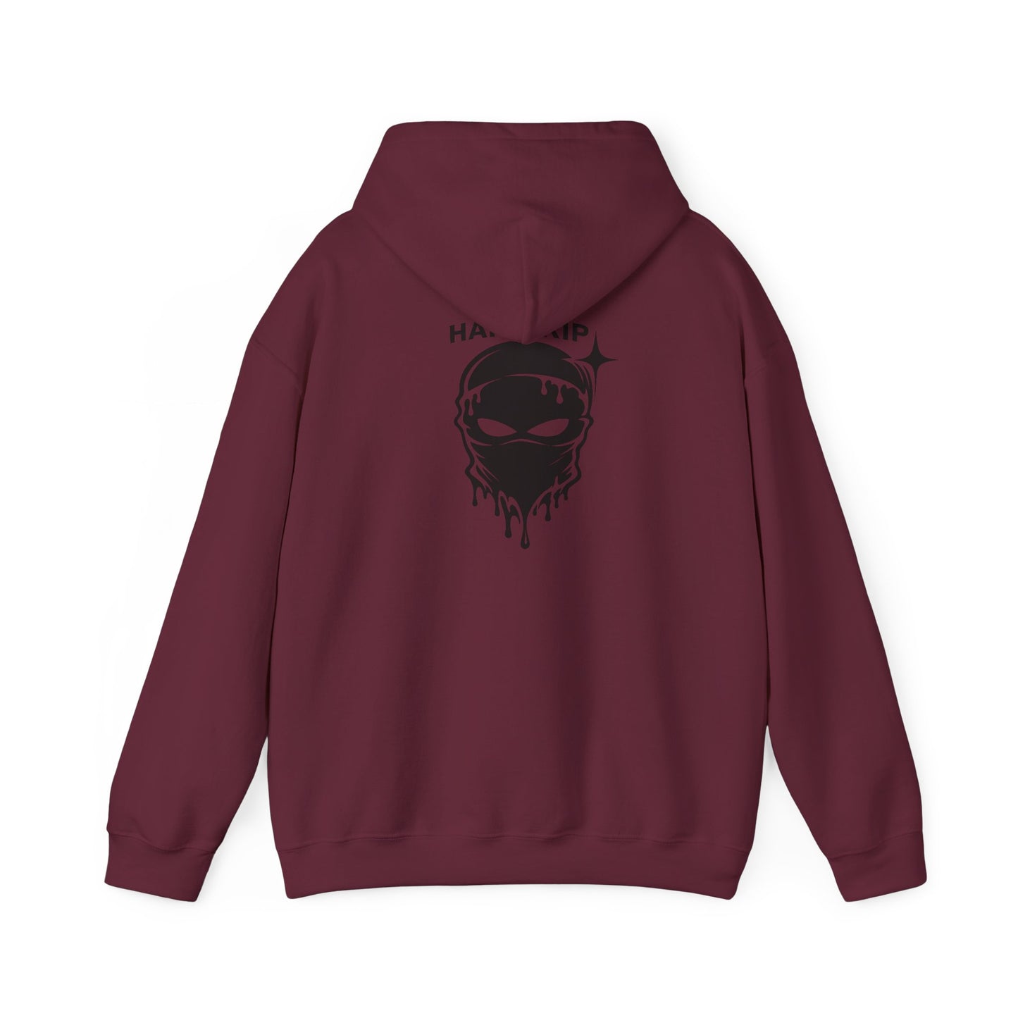 Racing Car Hoodie — Drip Mask Back Graphic Streetwear