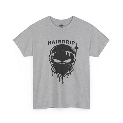 HairDrip Racing Tee — Drip Mask & Race Car Graphic T-Shirt