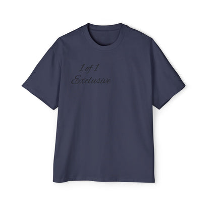 Oversized Tee — "1 of 1 Exclusive" Graphic T-Shirt (Hairdrip Drip Skull Back Print)