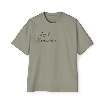Oversized Tee — "1 of 1 Exclusive" Graphic T-Shirt (Hairdrip Drip Skull Back Print)