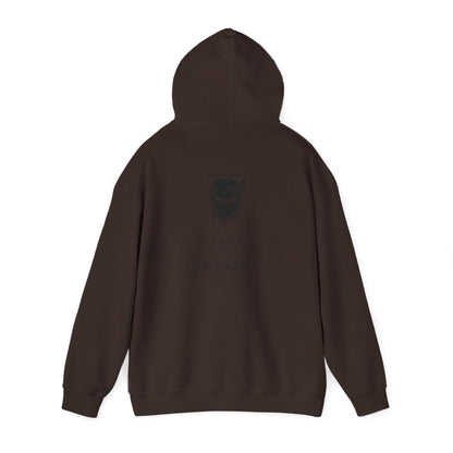 Exclusive "1 of 1" Hoodie — Minimal Script Design with Small Back Emblem