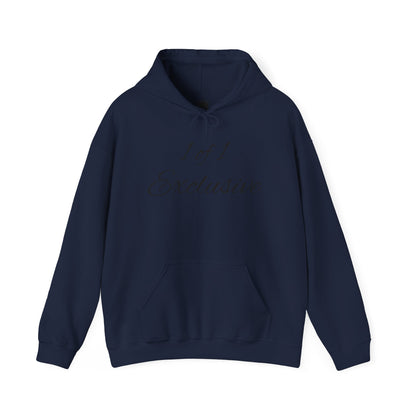 Exclusive "1 of 1" Hoodie — Minimal Script Design with Small Back Emblem