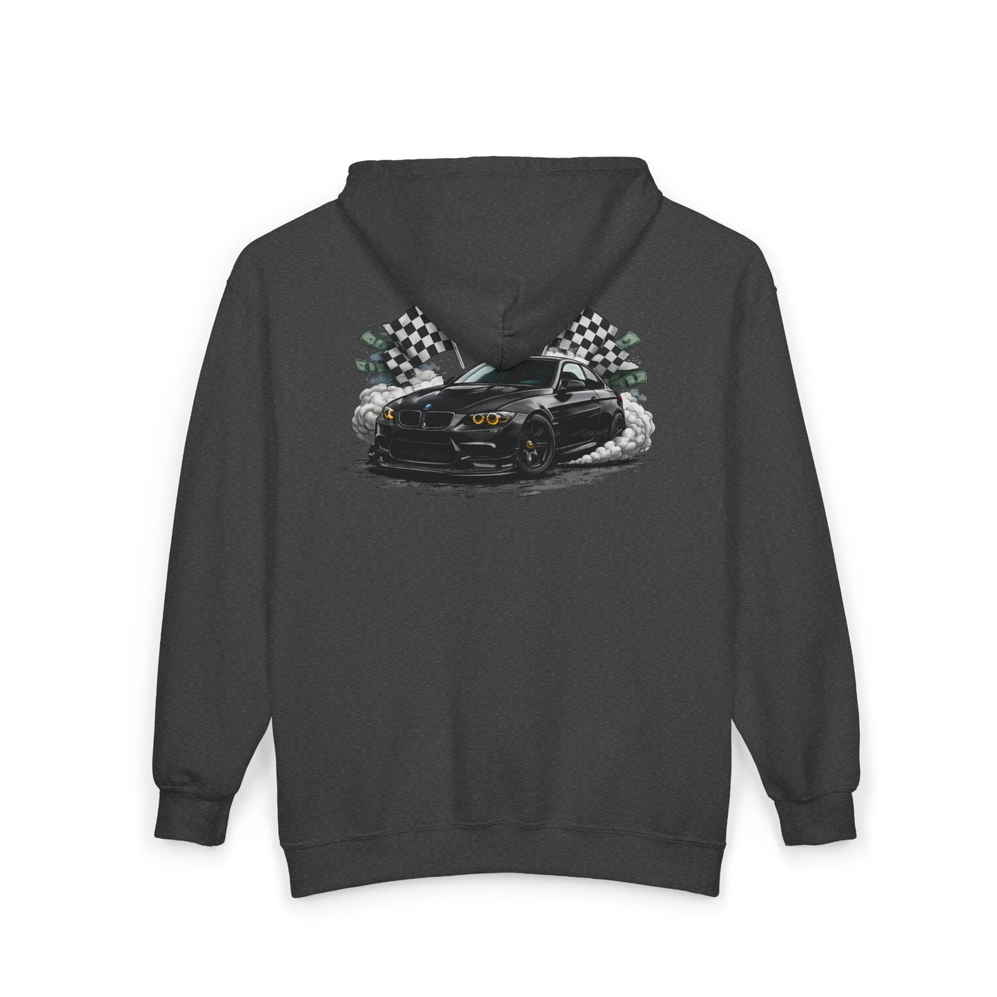 Racing Mustang Zip Hoodie – '1 of 1 Exclusive' Graphic Car Pullover