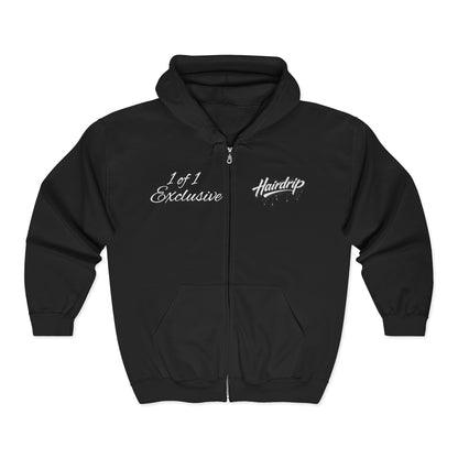 Racing Mustang Zip Hoodie – '1 of 1 Exclusive' Graphic Car Pullover