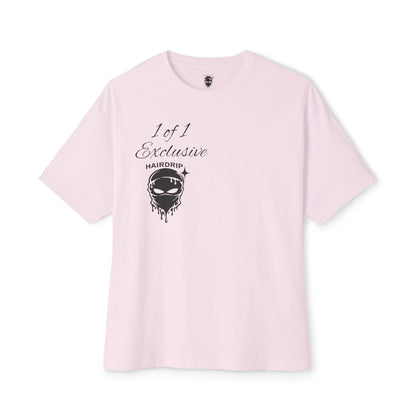 Exclusive DeLeon Graphic Tee — "1 of 1" Oversized Boxy Shirt