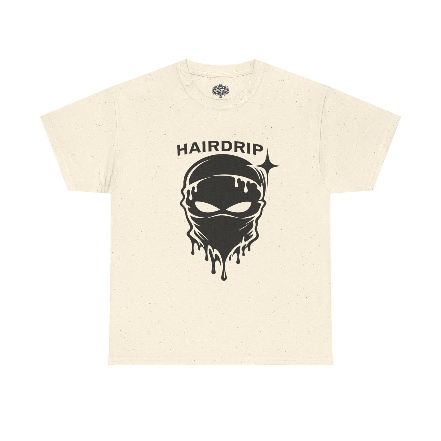 HairDrip Racing Tee — Drip Mask & Race Car Graphic T-Shirt
