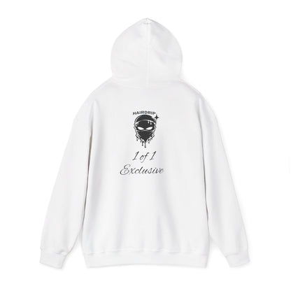 Exclusive "1 of 1" Hoodie — Minimal Script Design with Small Back Emblem