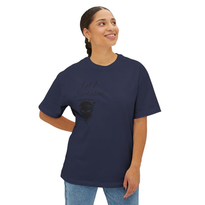 Exclusive DeLeon Graphic Tee — "1 of 1" Oversized Boxy Shirt