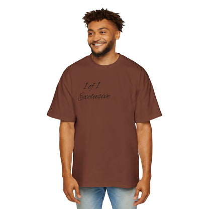 Oversized Tee — "1 of 1 Exclusive" Graphic T-Shirt (Hairdrip Drip Skull Back Print)